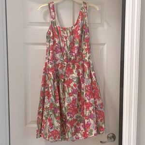 Summer floral dress